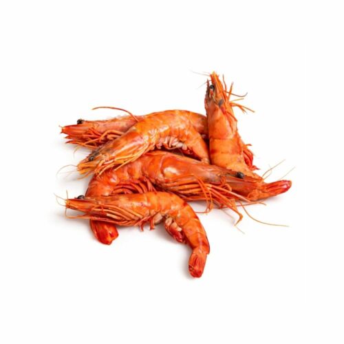Crevette Cuite Sauvage Très Grosse – Crustacé à la Pièce 200gr