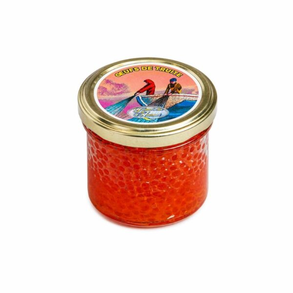 Pot d'oeuf de Truite 100g Pot d'Œufs de Truite 100g