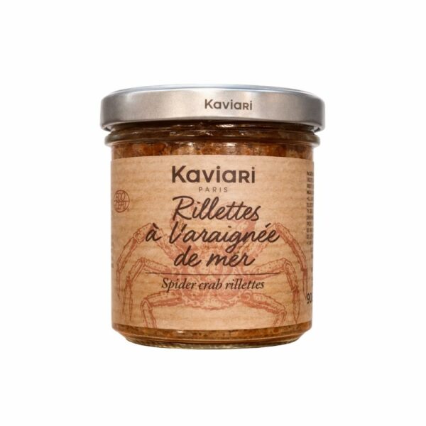 Rillettes D'Araignée de Mer 90g Rillettes d'Araignée de Mer Kaviari 90g