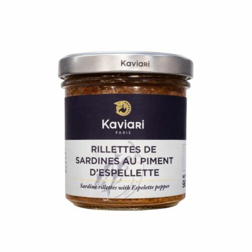 Rillettes de Sardine Piment d'Espelette 90g