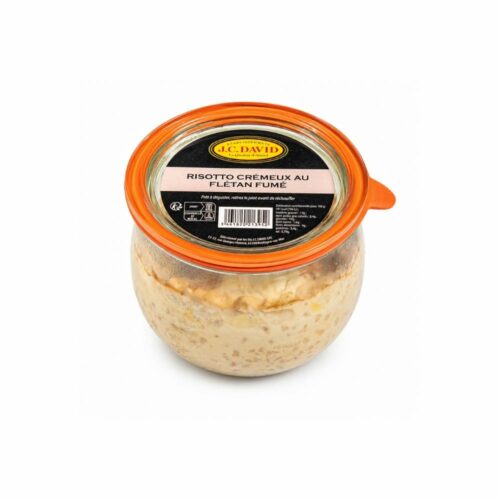 Risotto Crémeux Flétan Fumé J.C. David 370g