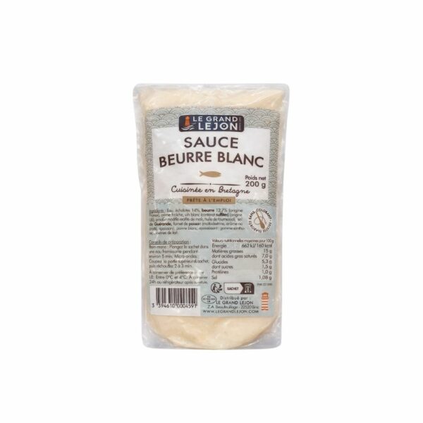 Sauce beurre blanc Sauce Beurre Blanc Le Grand Lejon 200g