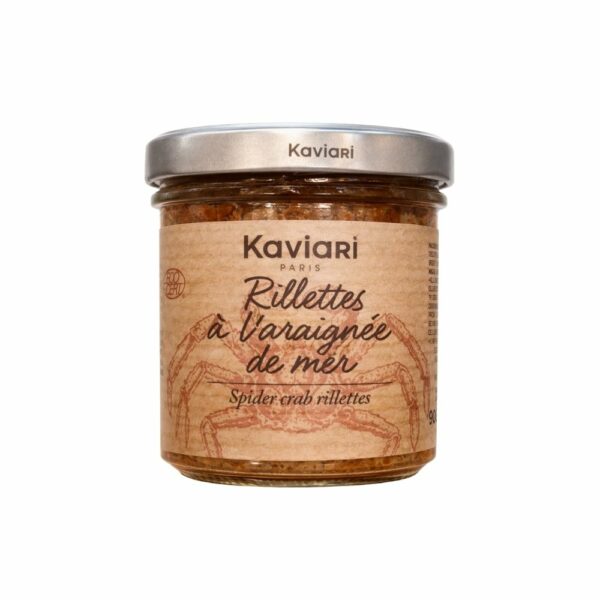 Rillettes d' araignée de mer 90g Kaviari Rillettes d'Araignée de Mer Kaviari 90g
