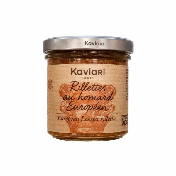 Rillettes de homard européen 90g Kaviari Rillettes au Homard Kaviari 90g