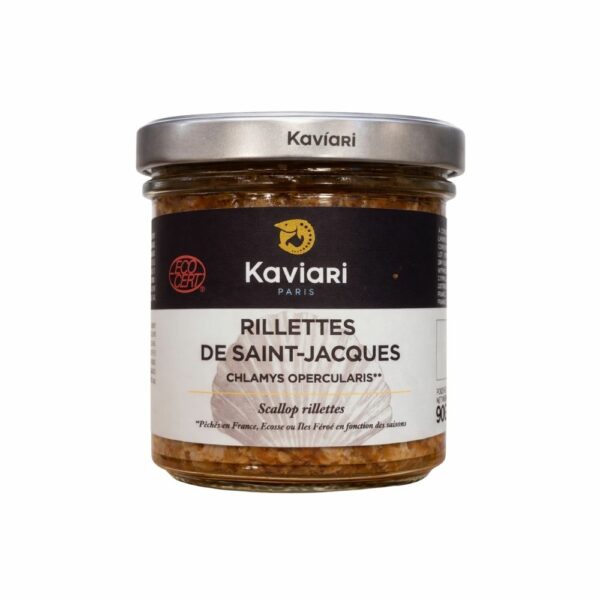 Rillettes de Saint-Jacques Kaviari 90g