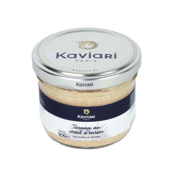 tarama-au-corail-d-oursin-100g Tarama Corail d'Oursin Kaviari 90g